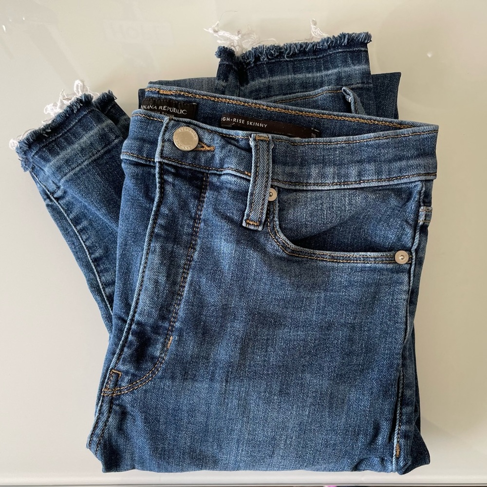 Banana Republic High Rise Skinny